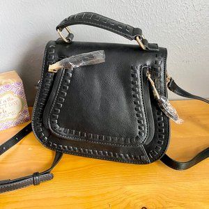 NEW Crossbody Bag -- Saddle Style